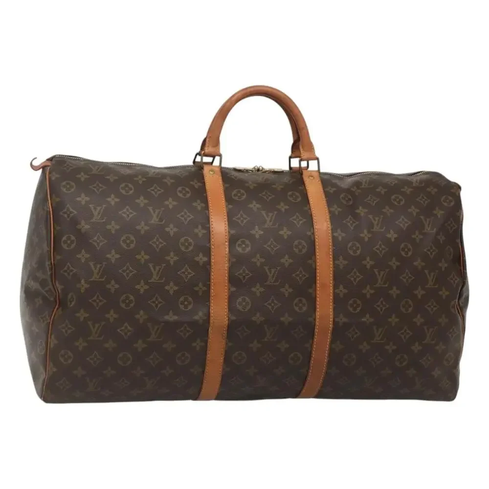 LOUIS VUITTON Monogram Keepall 60 Boston Bag M41422